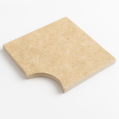 Angle rentrant Travertin MIX1 MIX nuancé 
