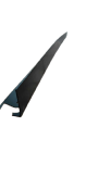 Bordure/Séparateur PVC NOIR DROIT