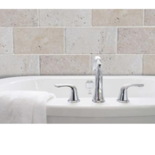 Carrelage  (Dallage) Travertin 1er choix - MIX1 Light beige Premium 20x10x1cm