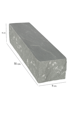 Bordure en grès gris
