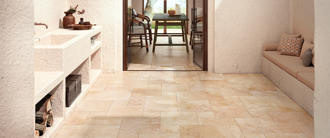 Carrelage Tufo Gold Opus