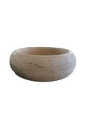 Vasque en Travertin striée